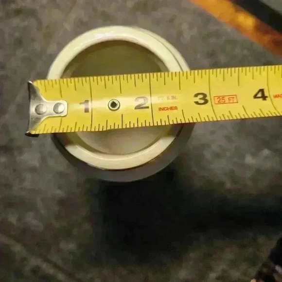 Japanese Floral Hand Painted Vase 6” Tall Gifts From Around The World Gold Trim - Picture 7 of 7